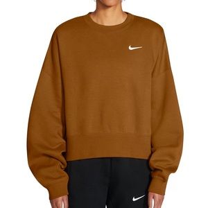 Nike Cropped Fleece Crew